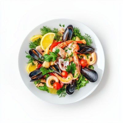 Фирменное блюдо Морской гриль прованс - купить в Борокском Кордоне